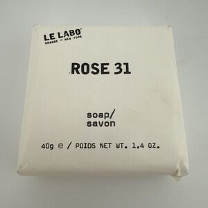 Le Labo Rose 31 Bar Soap 40g / 1.4 Oz Grasse‎ New York C